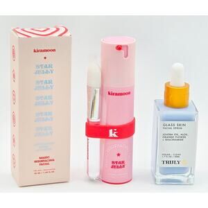 Truly Glass Skin Facial Serum 1.7oz w/ Kiramoon STAR JELLY Resurfacing Facial